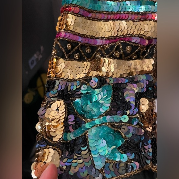 silk beaded jacket long and in perfect condition Joseph Le Bon - Picture 7 of 9